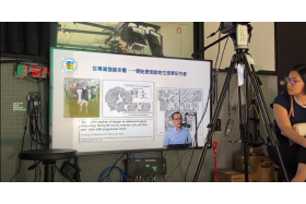 第二次聚會-動科系王建鎧老師體驗數位攝影棚錄製高規格教學影片