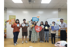 雙語中心X師培中心-雙語伴學工作坊(軟性粉彩藝術體驗—繪出超越文字的內心情感)