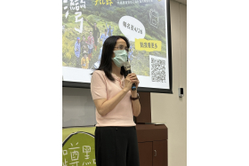 張玉芳教務長致詞